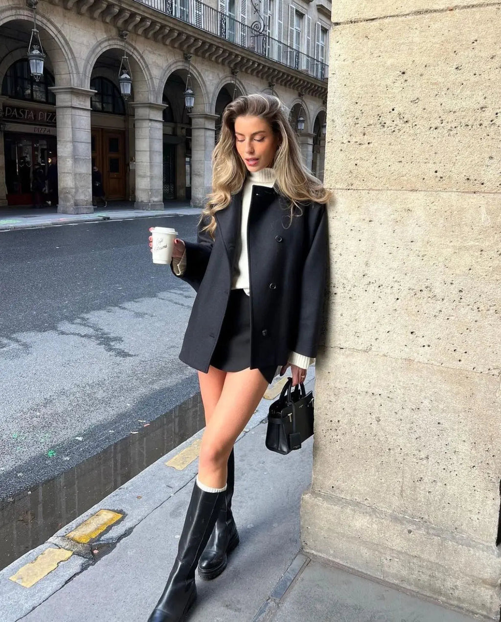 Isabely Short Elegant Coat Jacket