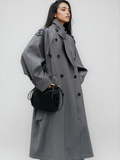 Women's Oversized Long Trench Coat