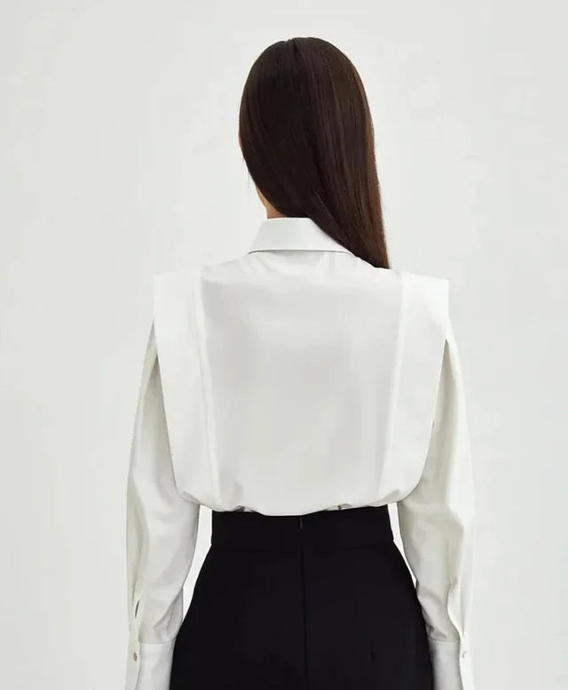 Women's Button Down Square Shirt