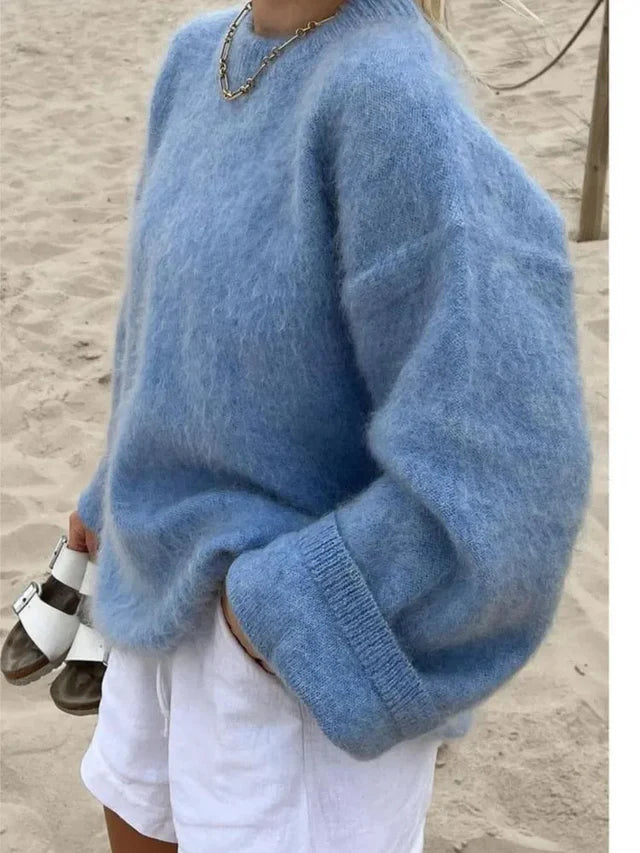 Women's Oversized Wool Sweater - Zaya